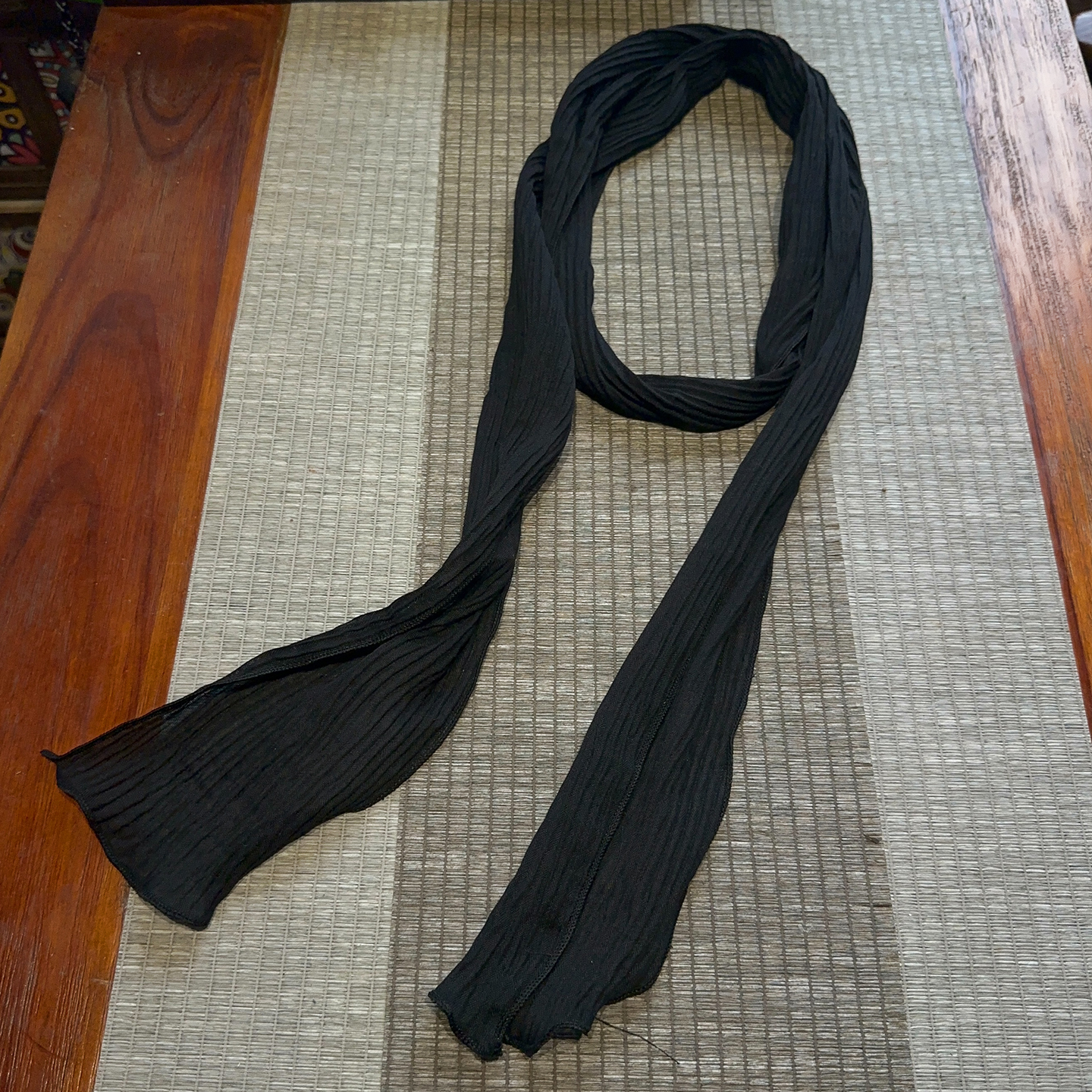 细长条围巾女夏季薄款棉麻风