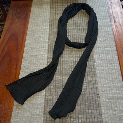 细长条围巾女夏季薄款棉麻风