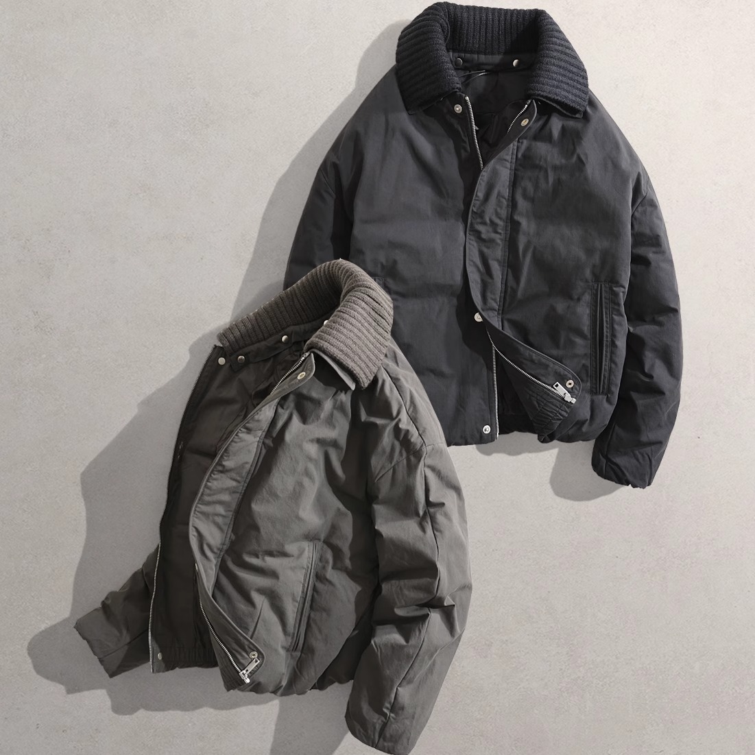 2025冬新男装保暖90绒袄子SG翻领外套75339御寒轻便白鸭绒羽绒服