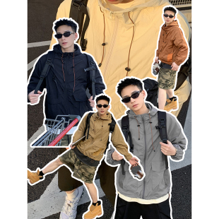 防紫外线皮肤衣情侣连帽外套 男女户外UPF50 PLTH 防晒骑行服夏季