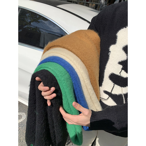 PLTH冬季韩系情侣马海毛