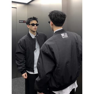 PLTH*冬季加厚美式经典飞行服夹克外套男女棉衣短款保暖复古棉服