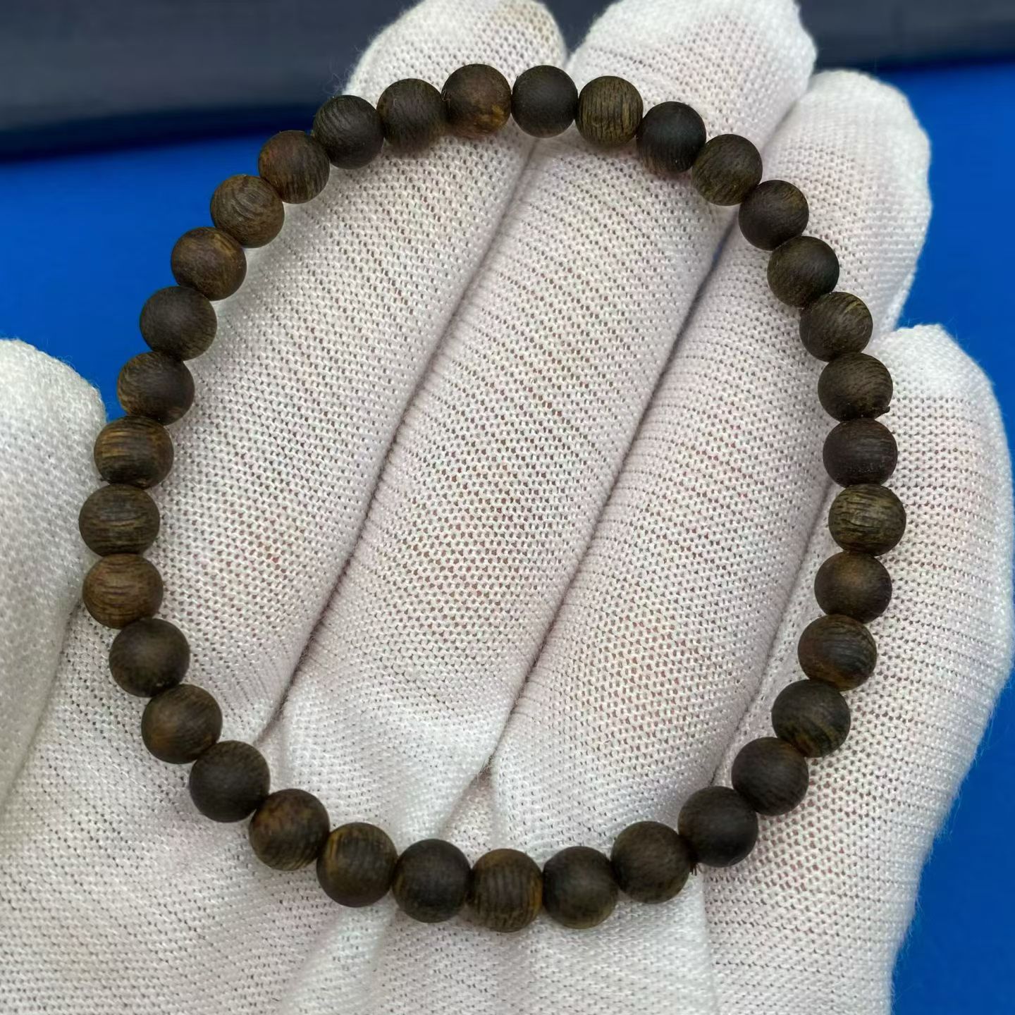 沉水紫琪全软油高品质正品老料佛珠木质手链