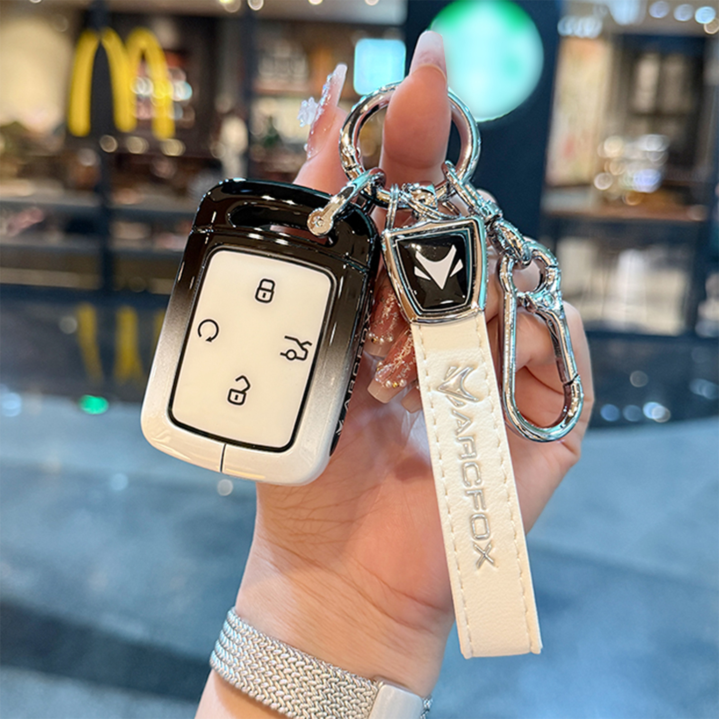 适用极狐T1钥匙套2025款ARCFOX极狐t1PLUS新能源pro车MAX全包壳扣