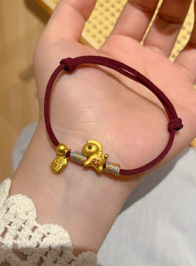 国潮马年本命年转运情侣手绳