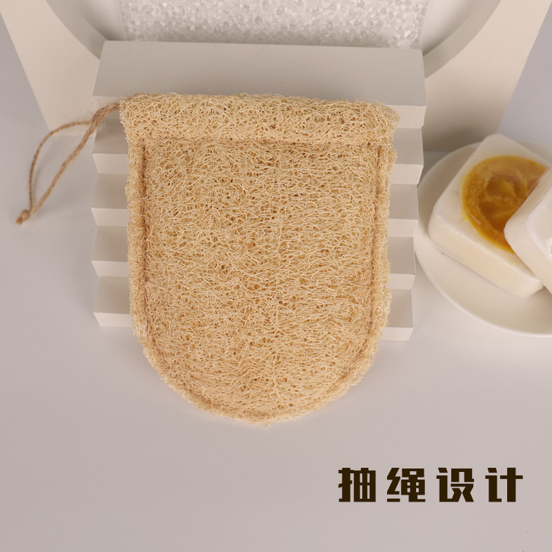 纯天然丝瓜络皂袋起泡网手工肥皂袋加厚洗澡去角质洁面香皂发泡网