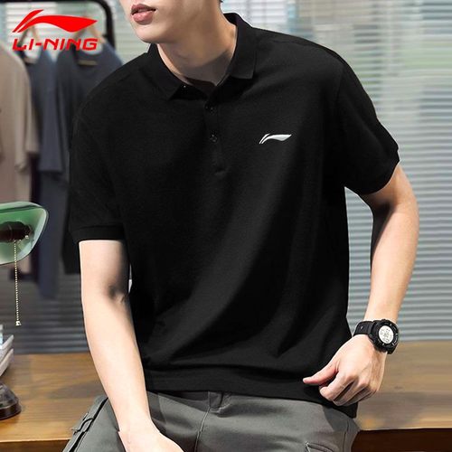 李宁polo衫短袖速干透气男款
