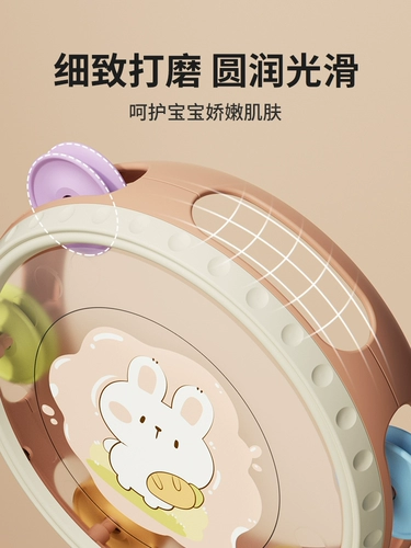 Барабан, погремушка, игрушка, раннее развитие