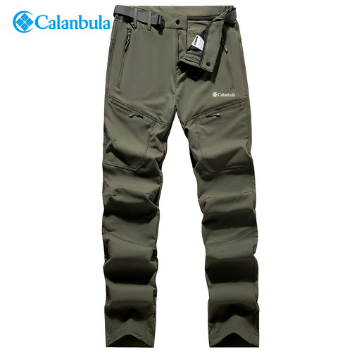 Calanbula户外冲锋裤男直筒