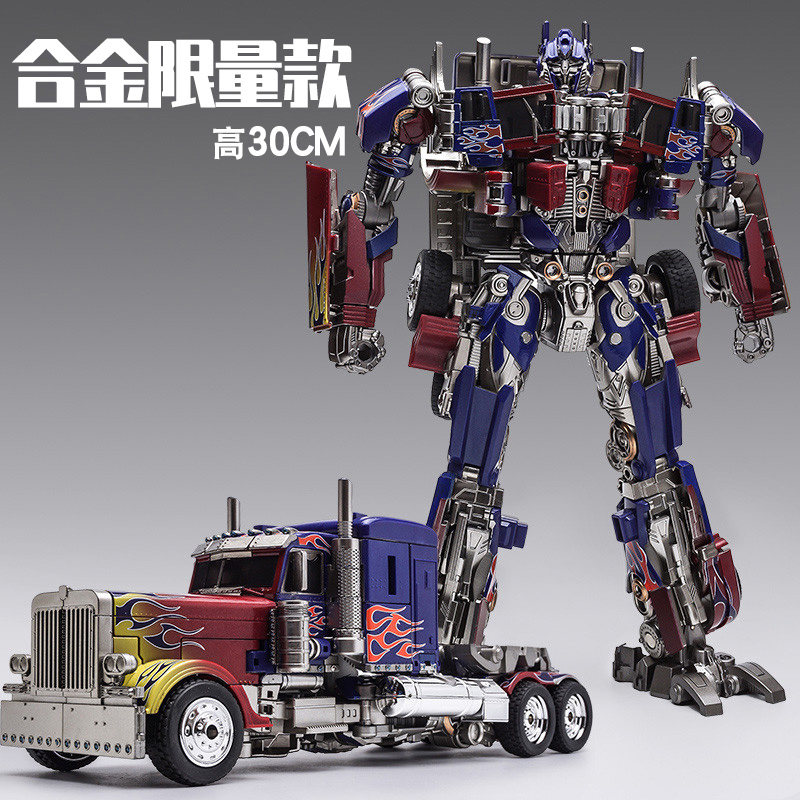 擎天变形玩具金刚柱大号黄蜂汽车机器人模型正版合金男孩变型手办