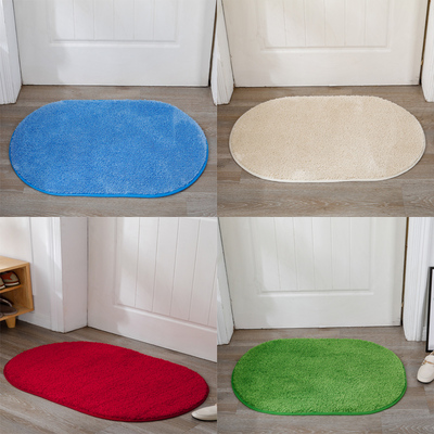 雅藤绒面脚垫简约进门换鞋地垫