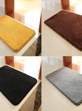 金黄色卫生间地垫入户门脚垫门垫进门门厅卫浴吸水防滑垫卧室地毯