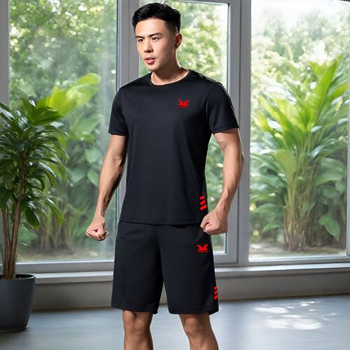 运动套装跑步篮球健身两件套