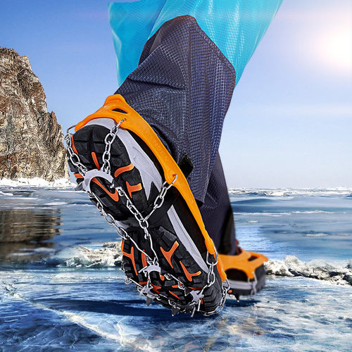 户外用品登山防滑冰爪雪地鞋套