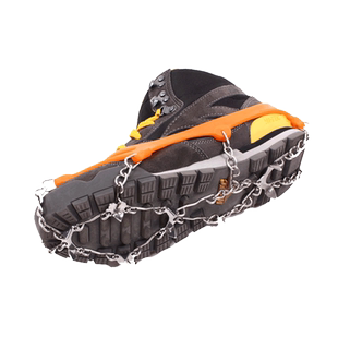 户外用品登山防滑冰爪雪地防滑鞋套冰抓雪爪徒步攀岩冰爪防滑链