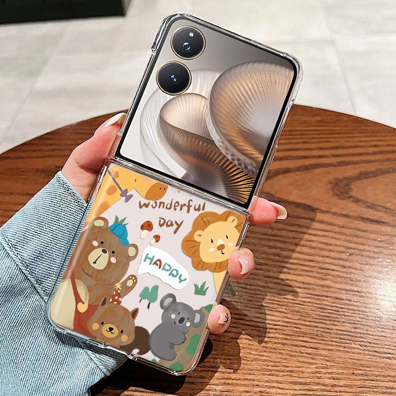 适用于小米Mixflip2手机壳mixflip透明折叠款中轴mi卡通新款PC潮,3C数码配件,手机保护套/壳,淘宝优惠券,粉丝福利购,淘宝优惠卷