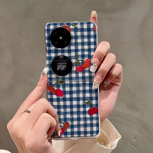 适用华为pocket2折叠NOVAFLIP硬三星Zflip3456手机壳VIVOXFLIP透