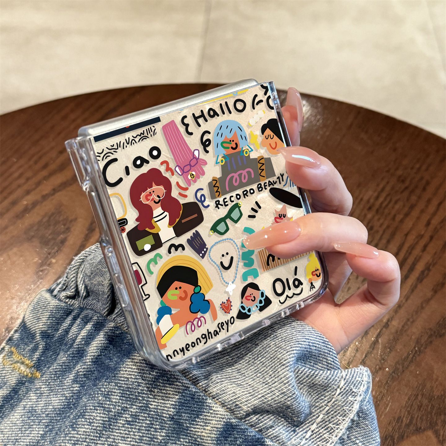 适用三星zflip7手机壳新款多巴胺女孩zflip6折叠galaxy小众网红潮