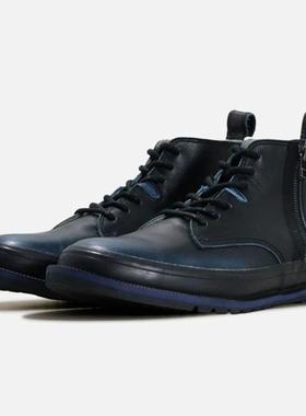 日本代购SPINGLE MOVE日产手工牛皮真皮复古低帮潮鞋男女SPM-388