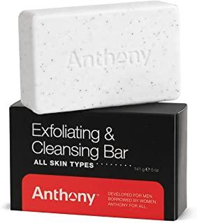 anthony mens soap bar exfoliating soap: grapefruit scent –