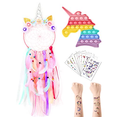 unicorns gifts for girls rainbow unicorn fidget push bubbles
