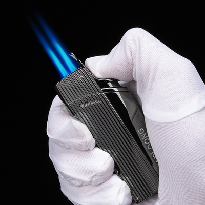 CIGARLOONG茄龙防风雪茄直冲金属火机打火机直销