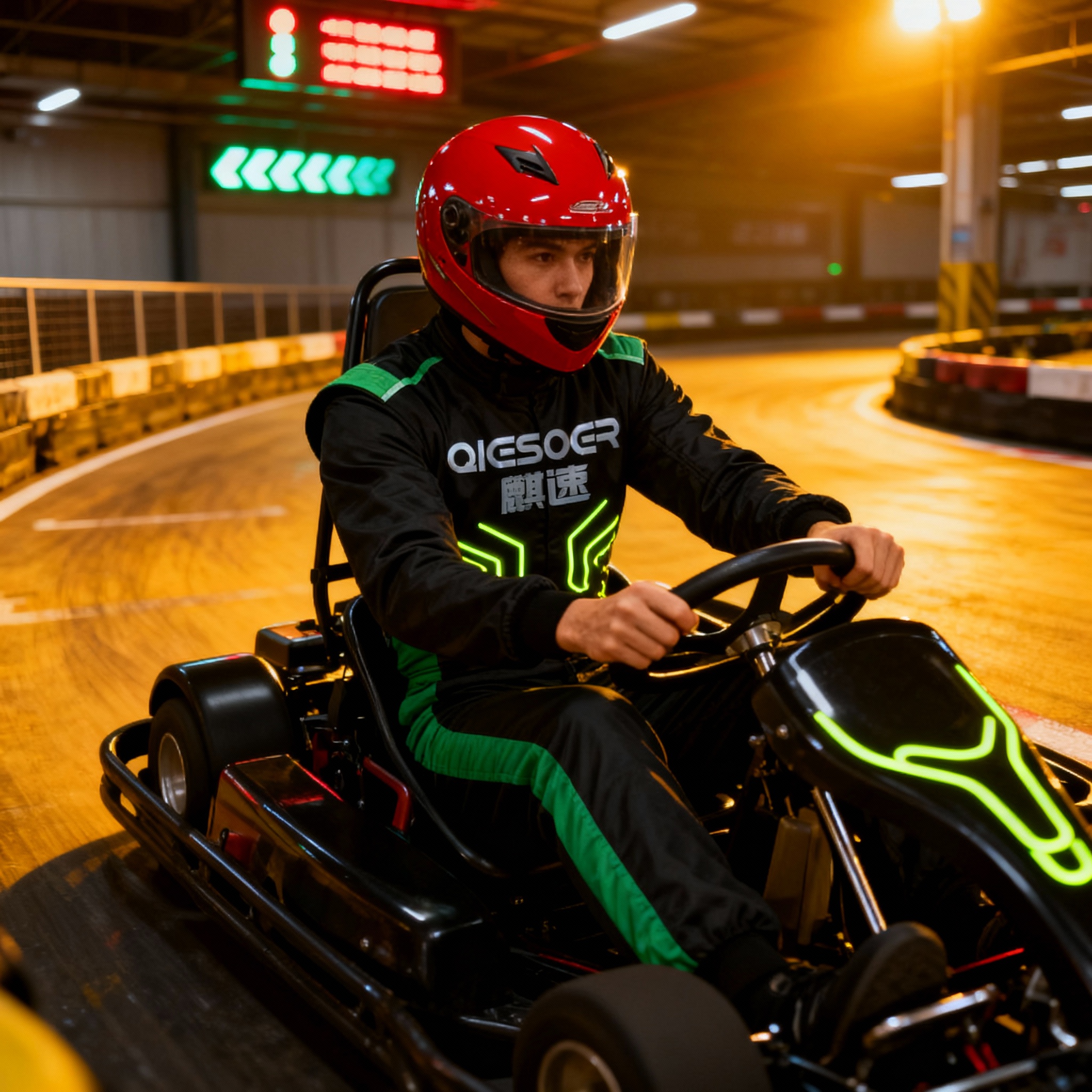 F1赛车服私人定制成人儿童精准尺码透气连体沙滩越野卡丁车专用