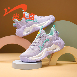 贵人鸟童鞋官方旗舰店儿童篮球鞋2026秋季新款实战专业女童运动鞋