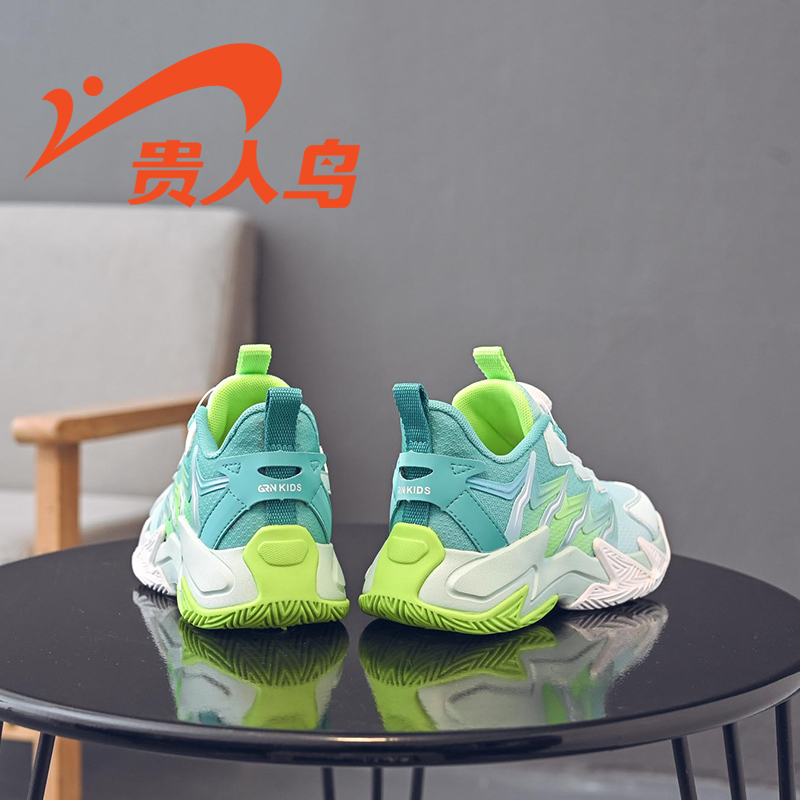 贵人鸟儿童篮球鞋实战减震