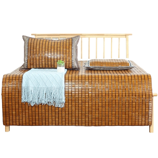 夏季麻将凉席竹席凉席1.8m床席子1.5宿舍单人学生竹凉席1.2麻将席