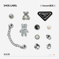 Crocs shoe accessory diy women's shoe buckle matching Crocs shoe flower three-dimensional decoration accessory snap, cute ins children's thumbnail 2