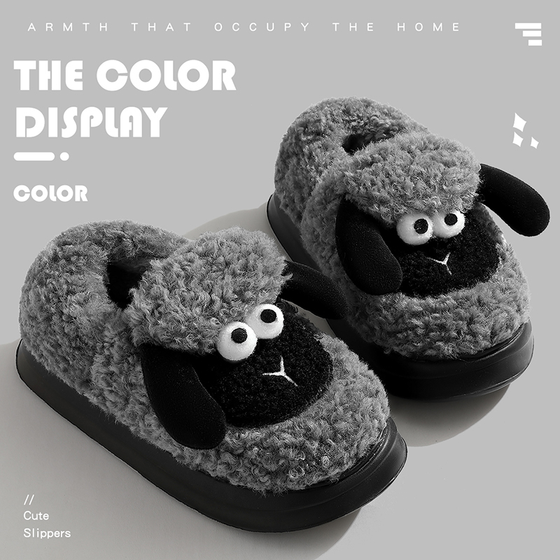 棉拖鞋男款冬季包跟新款外穿