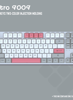 无铭诚品 SA复古9009热升华机械键盘键帽170键热升华全套顺丰包邮