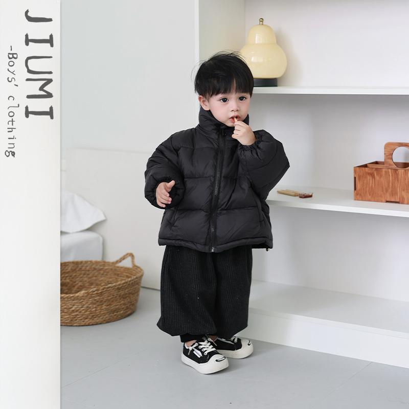 JIUMI儿童冬季加厚短款羽绒服