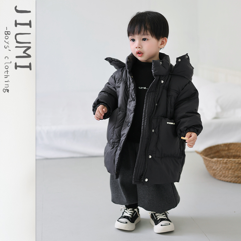 JIUMI儿童冬季新款保暖羽绒服潮