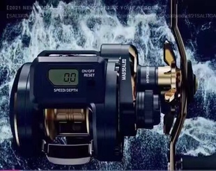 DAIWA   SALTIGA 达瓦赛尔迪加数显轮慢摇轮铁板鼓轮