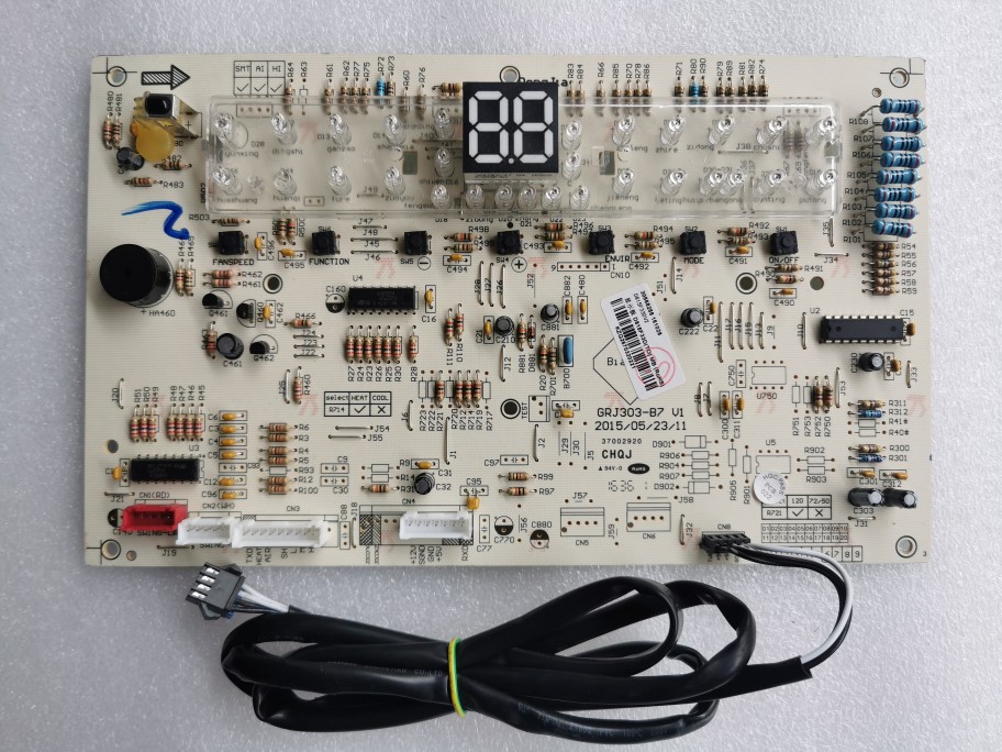 格力清新风5匹柜机显示板控制板