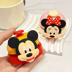 铃铛手按抢答铃直播间成交铃可爱卡通米奇前台叫餐铃宠物传唤铃铛