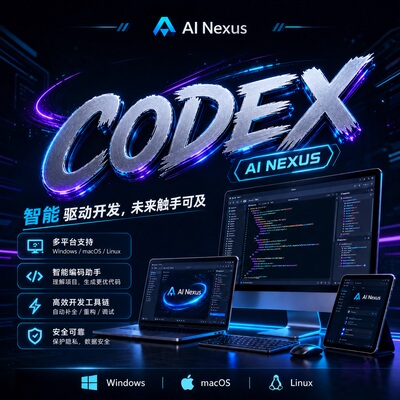 Codex官方直连AI支持5.5编程完美平替claude code满血不降智