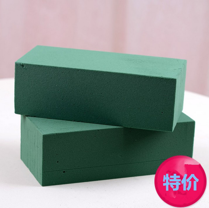 特价仿真花 栅栏 花盆 花瓶 用品 插花泥 鲜花泥 干花泥 两块包邮