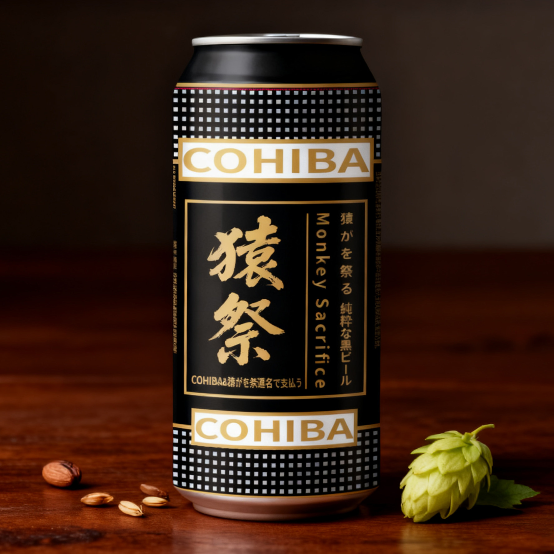 COHIBA高希霸&猿祭联名款黑啤高希霸啤酒正版授权