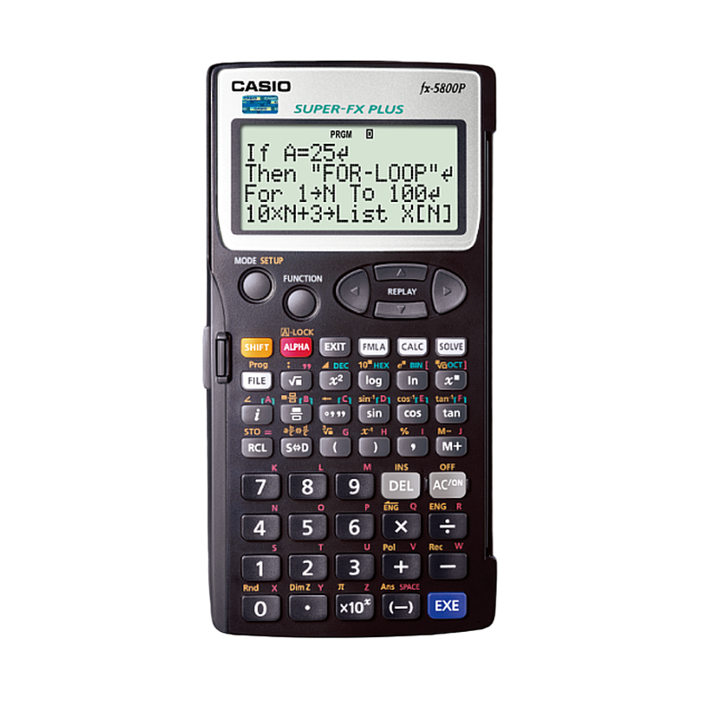 Casio卡西欧fx-5800P计算器 fx5800p测绘工程测量编程适用计算器