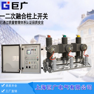 ZW32一二次融合真空断路器户外柱上分界开关 高压独立零序互感器