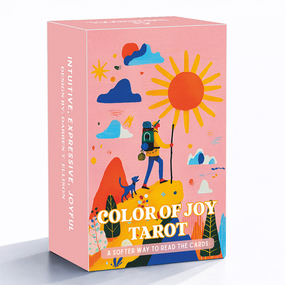 欢乐塔牌Color of Joy Tarot 天地盖12X7CM 原创英文桌游卡牌游戏