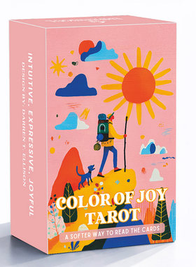 欢乐塔牌Color of Joy Tarot 天地盖12X7CM 原创英文桌游卡牌游戏