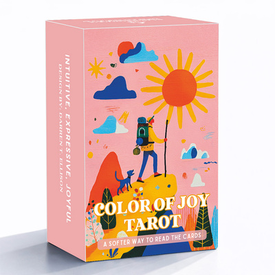 欢乐塔牌Color of Joy Tarot 天地盖12X7CM 原创英文桌游卡牌游戏