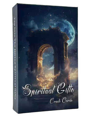 精神礼物神谕Spiritual Gifts Oracle 12X7CM 天地盖英文卡牌游戏