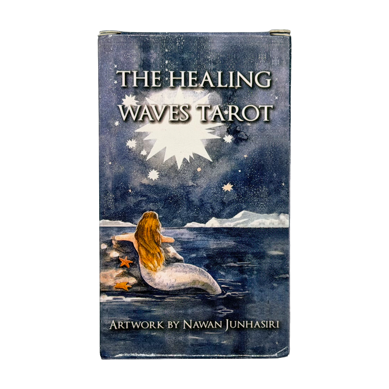 蓝色海洋疗愈塔牌The Healing Waves Tarot 10×6cm 英文卡牌游戏