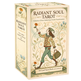 灵魂光辉塔牌Radiant Soul Tarot天地盖12X7CM英文卡罗牌卡牌游戏