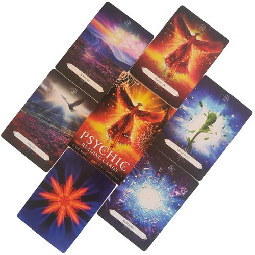 心理阅读神谕卡 Psychic Reading Cards  英文卡牌游戏 桌游